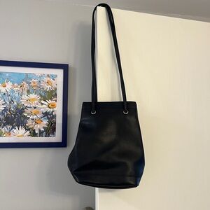 Vintage Black Nine West Shoulder Bag Purse
